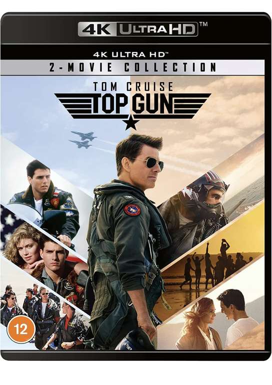 Top Gun/Top Gun: Maverick 4K UHD (Used) £15 with free click and collect @ CeX