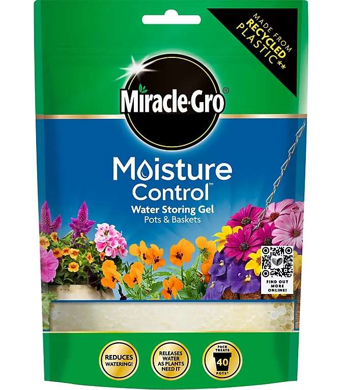 Miracle-Gro Moisture Control Water storing gel - £4.65 Free click and collect @ B&Q