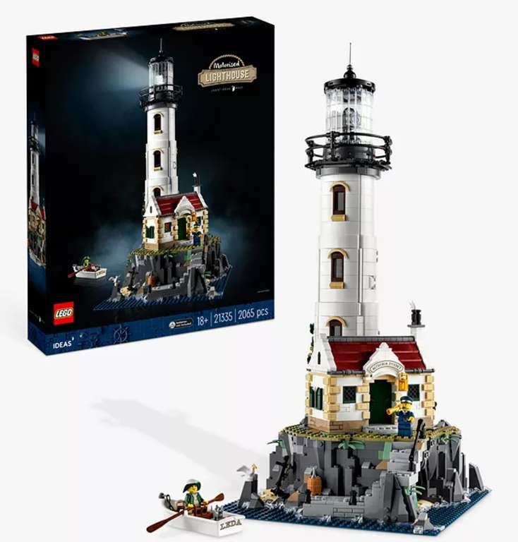 LEGO Ideas 21335 Motorised Lighthouse (Exclusive to John Lewis & Partners and The LEGO Group) £187.99 with code @ John Lewis
