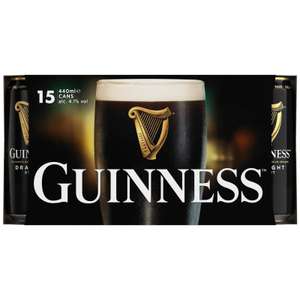 Guinness 15 x 440ml cans - instore (Bangor NI)