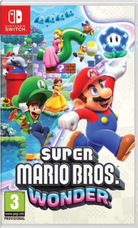 Super Mario Bros Wonder Nintendo Switch £40.49 @ Monster-Shop