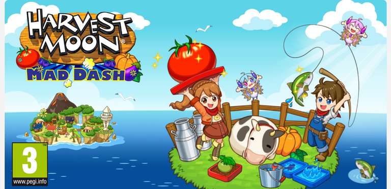 Harvest Moon: Mad Dash £3.39 @ Nintendo eShop
