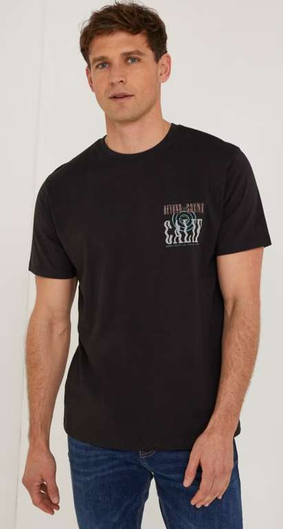 Black Beyond Cali T-Shirt (99p C&C)