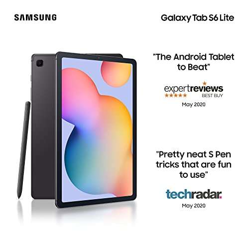 Samsung Galaxy Tab S6 Lite 64GB Wifi Android Tablet Grey, 3Y Manufacturer Warranty £239 @ Amazon