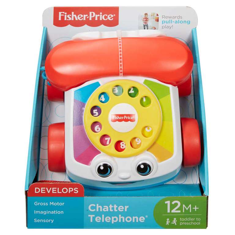 Fisher-Price Chatter Telephone £6 / Chad Valley Music and Lights Stacker £5 - (Free Collection)