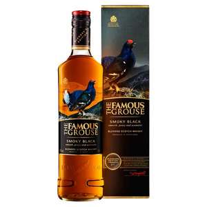 Famous Grouse Smoky Black Blended Scotch Whisky 70cl £15 @ Asda