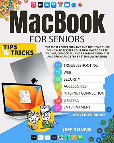 MacBook For Seniors: The Most Comprehensive and Intuitive Guide & iPhone 14 User Guide Kindle Edition - Now Free @ Amazon