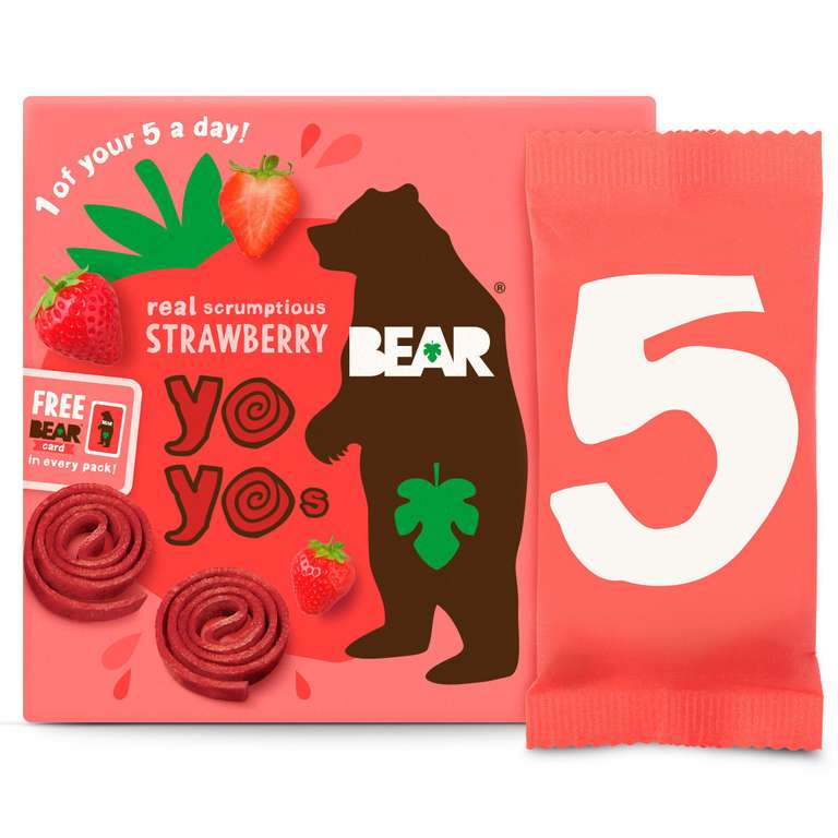 Bear Fruit Yoyos All Varieties Multipack x5 20g - £1.80 @ Sainsbury's