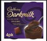 4 Pack Cadbury Darkmilk Chocolate Dessert - 99p @ Farmfoods
