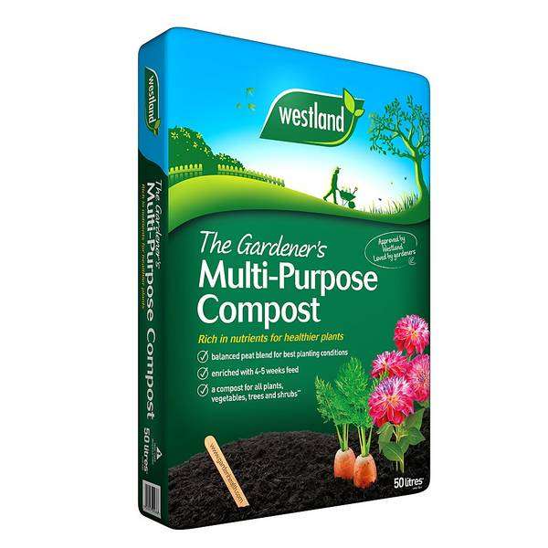 Westland The Gardener's Multi-Purpose Compost 50L £6 Click & Collect @ Homebase