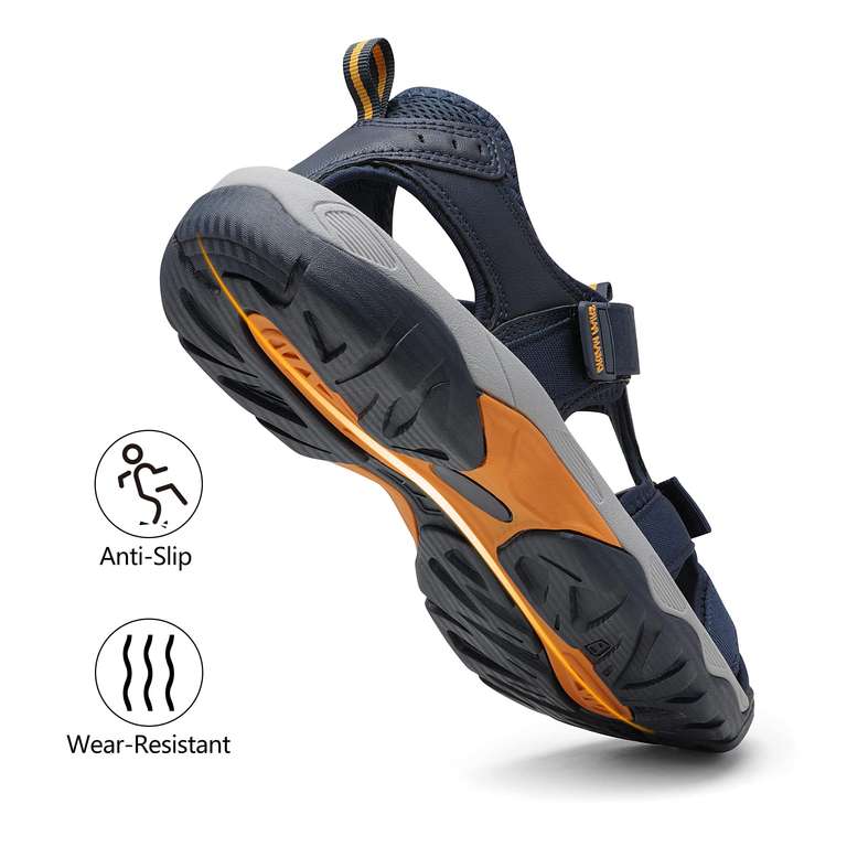 DREAM PAIRS Men's Athletic Sports Sandal using voucher Sold by dreampairsEU