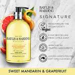 Baylis & Harding Sweet Mandarin & Grapefruit Hand Wash and Lotion Set - Vegan Friendly