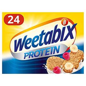 Weetabix Protein Cereal, Pack of 24 £3.35 (Select location / Min spend applies) @ Amazon Fresh