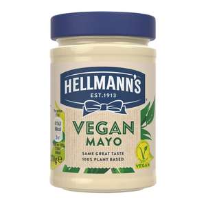 Hellmann's Vegan Mayonnaise 280ml £1.80 @ Morrisons