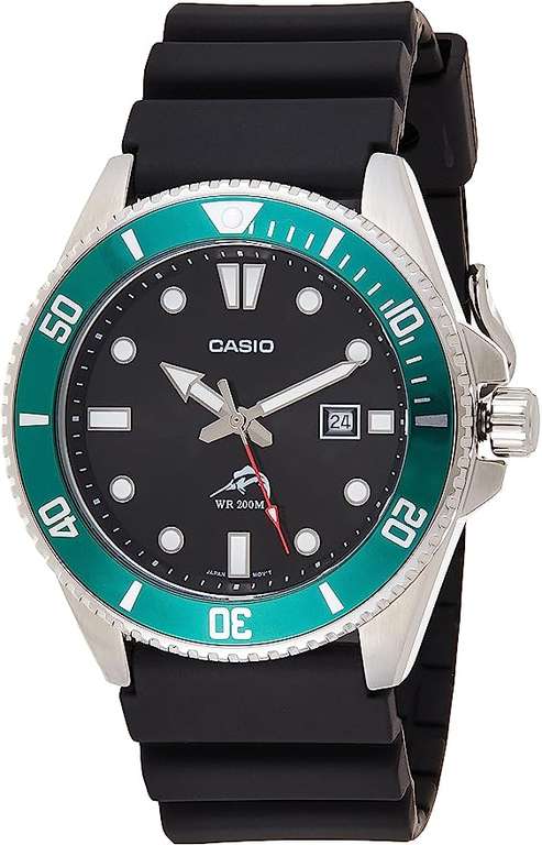 Casio Duro Marlin Quartz Watch 200M WR, Different Colours. Black/Silver £51.88, Blue £53.66, Black/Red £54.25 via Amazon US @ Amazon