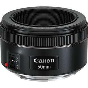 Canon EF 50mm 1.8 STM lens £114.99 @ Canon Store