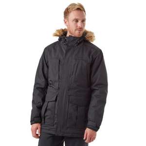 Peter Storm Men's Peter Parka II - Black , Insulated Waterproof (XL and XXL only) + Granger's Clothing Care Kit - £50 delivered @ Tiso