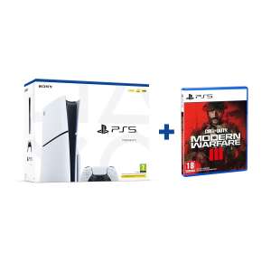 PlayStation 5 PS5 Console Disc Slim + Call of Duty Modern Warfare III with code sold by ShopTo