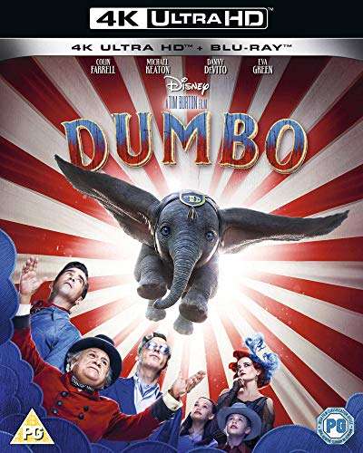 Disney's Dumbo (2019) [4K Ultra-HD + Blu-ray] £5.51 Sold by Champion Toys & Fulfilled by Amazon