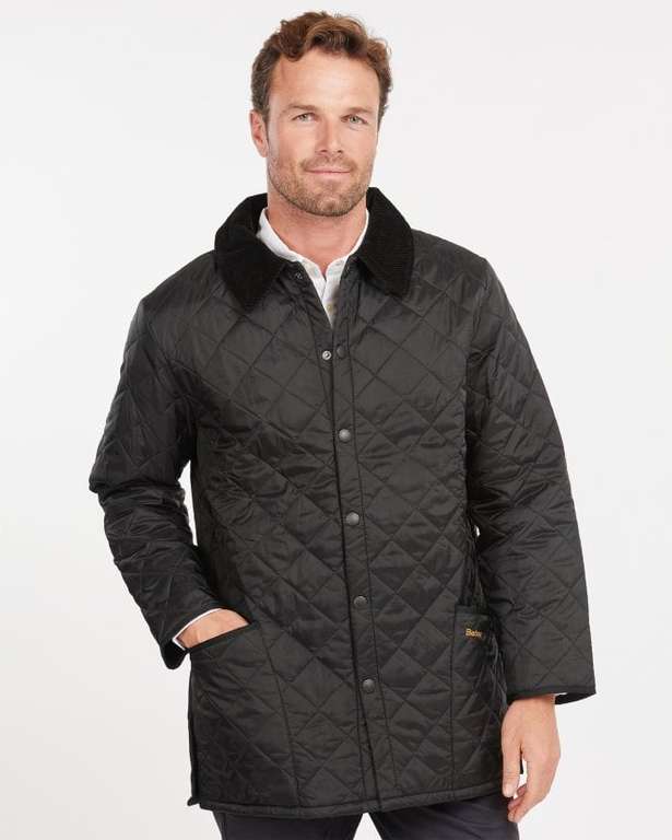 Barbour Mens Liddesdale Quilted Jacket (3 Colours / S-XL) - Extra 20% Off & Free Delivery W/Code