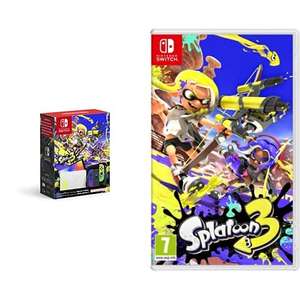 Nintendo Switch – OLED Model Splatoon 3 Edition + Splatoon 3 Switch - £356.94 @ Amazon