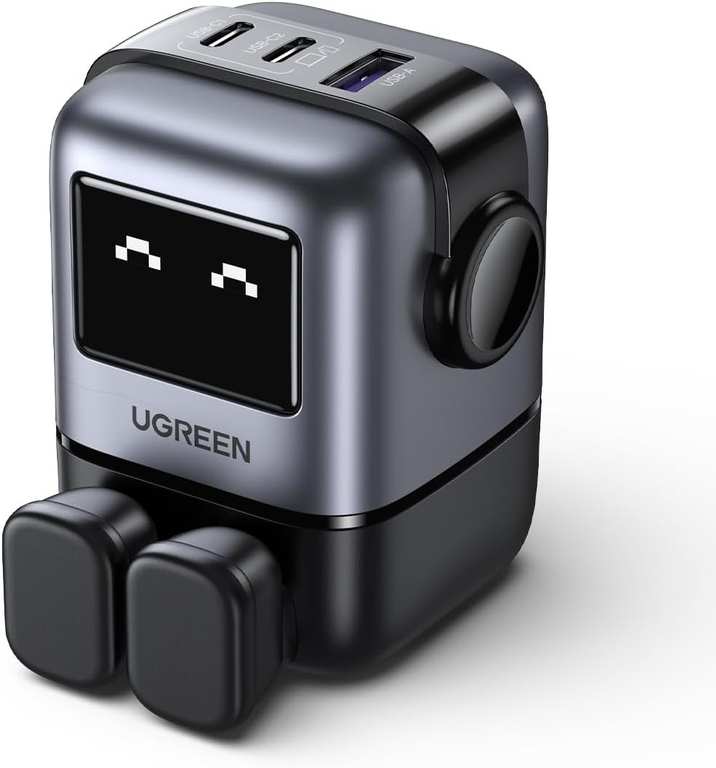 UGREEN Uno Charger 65W USB C Charger Nexode 3-Port GaN / Type C Power Adapter (Black) / Blue £26.49 Sold by UGREEN Group Limited UK / FBA
