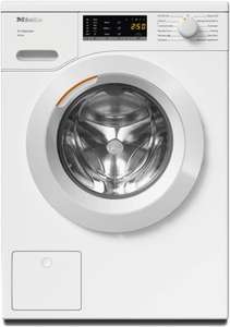 Miele WSA003 WCS Active 7 kg Washing Machine - Freestanding, Quiet Washer with 1400rpm Spin, B rated Energy Efficiency, in Lotus White
