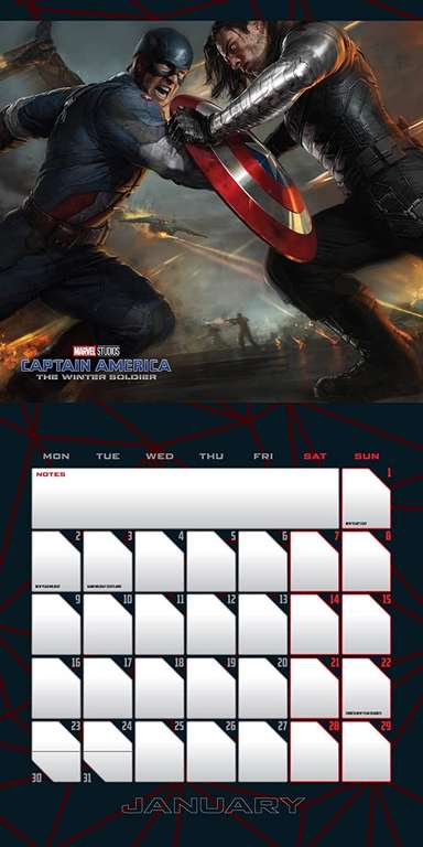 Marvel 2023 Calendar - £2.74 @ Amazon