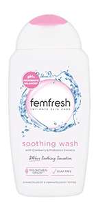 Femfresh Ultimate Care Soothing Wash 250ml (90p/81p on S&S) + 20% off 1st S&S