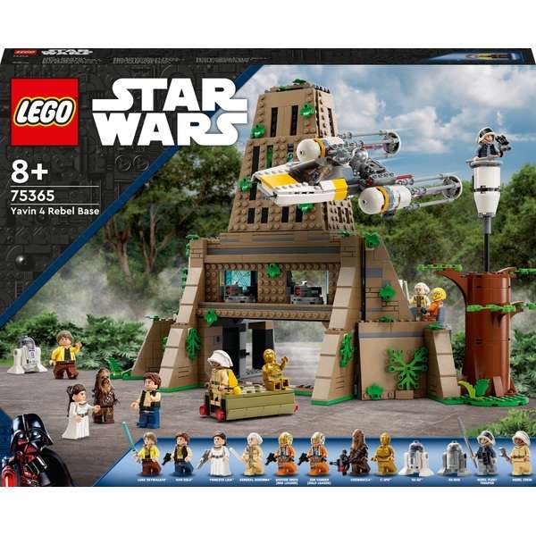 LEGO Star Wars Yavin 4 Rebel Base - Model 75365