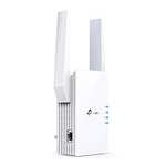 TP-Link AX1800 Dual Band Wi-Fi 6 Range Extender, Broadband/Wi-Fi Booster/Hotspot with 1 Gigabit Port & 2 External Antennas