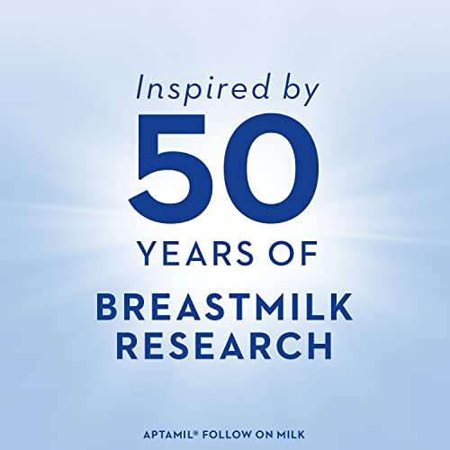 Aptamil 2 Follow On Baby Milk Ready to Use Liquid Formula, 6-12 Months, 200 ml, (Pack of 18) £10.11 @ Amazon