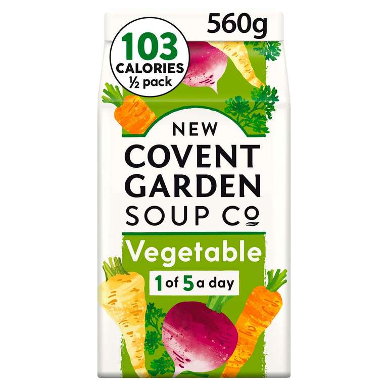 New Covent Garden Soup 560g (Various Flavours) (Nectar Price)
