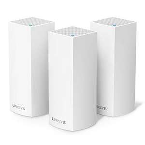 Linksys Velop WHW0303 Tri-Band Whole Home Mesh WiFi 5 System (AC2200) (used-like new) £97.96 @ Amazon Warehouse