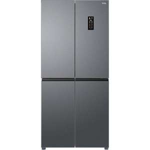 TCL RP470CXE0UK American Fridge Freezer 470 litres - Stainless Steel - Freestanding W/Code @ markselectrical