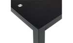 Argos Home Lido Glass Dining Table & 4 Black Chairs Free C&C