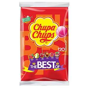 Chupa Chups Best of Lollipops Sharing Bag (120 Lollies) £10 @ Amazon
