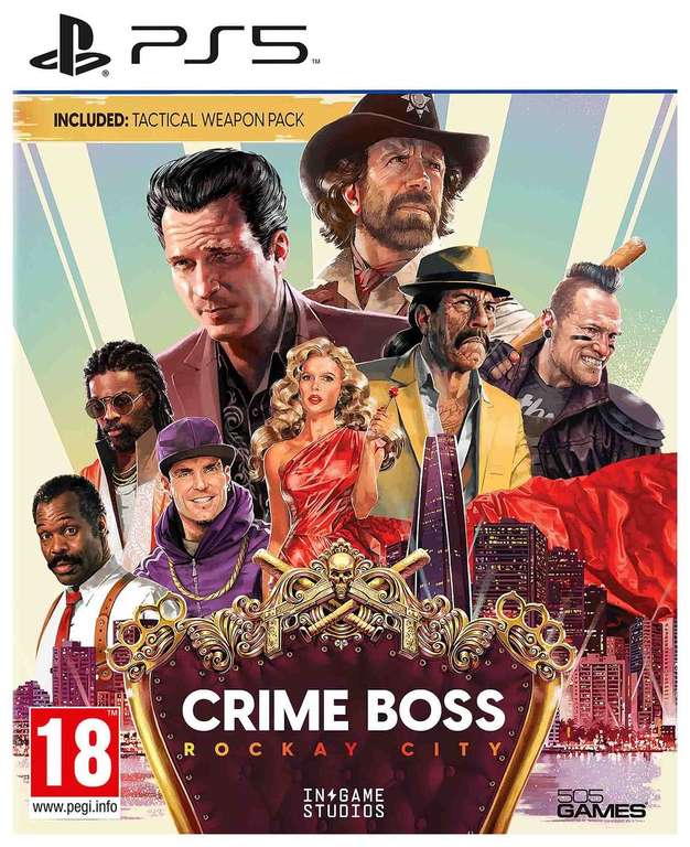 Crime Boss: Rockay City PS5 Game (Free C&C)