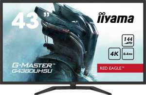 iiyama G-Master G4380UHSU 43" 4K UHD Gaming Monitor - VA, 144Hz, 0.4ms, Speakers £175.73 @ CCL