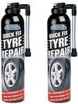 2 X Quick fix car emergency flat tyre inflate, puncture repair kit - £7.97 Sold & Dispatch from Vitapoint via Amazon