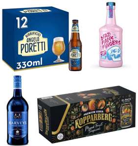 Get Any 2 For £20 - Dead Man's Fingers Raspberry Rum, Carlsberg Angelo Poretti 12 Bottles + More + Combine With Subscribe & Save @ Amazon