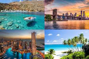 Mystery Holiday: New York, Dubai, Barbados & More! Sep-Dec £204.99 for 2 @ Wowcher weekender-breaks