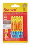 Starrett Jigsaw Blades Set - 5 Pack Saw Blade for Metal Cutting - BU224-5