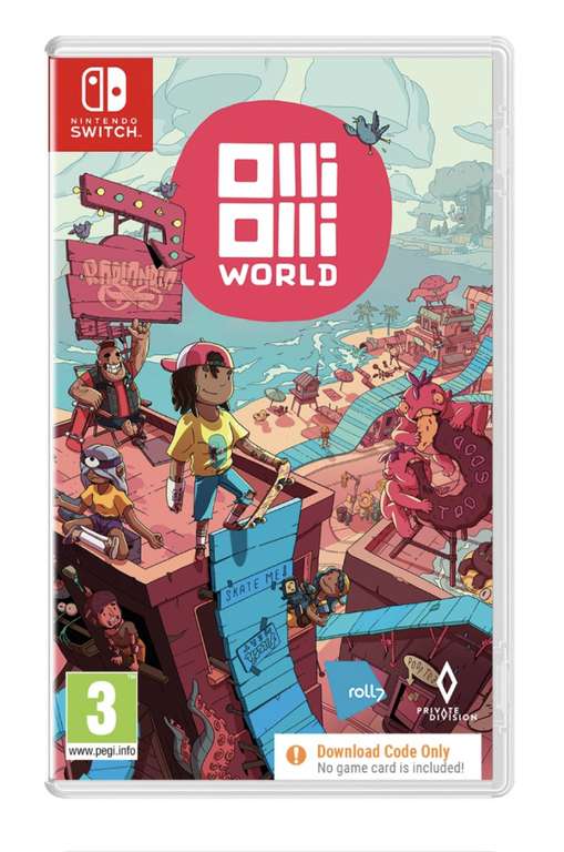 OlliOlli World Nintendo Switch (Code in Box) £7.99 @ Smyths - Click & Collect