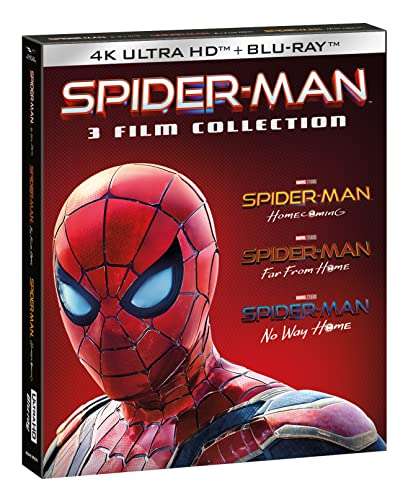 Spider-Man Home Collection Boxset (4K UHD + Blu-ray) £34.91 (use fee-free card to get cheaper) @ Amazon Italy