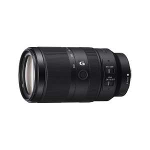 Sony E 70-350 mm f/4.5-6.3 G OSS, APS-C Super-Telephoto Zoom Lens (SEL70350G) - With Voucher (£504.64 with fee free card)