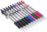 Zebra Pen Z Grip Coloured Pens Ballpoint, Assorted (10 Pack)