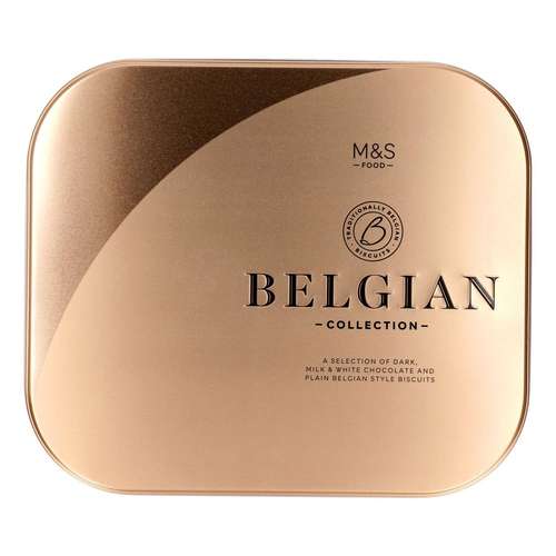 M&S Belgian Biscuit Selection 500g