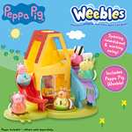 Peppa Pig Weebles Wind & Wobble Playhouse, First Peppa Pig , preschool toy, imaginative play, gift for 18 months+