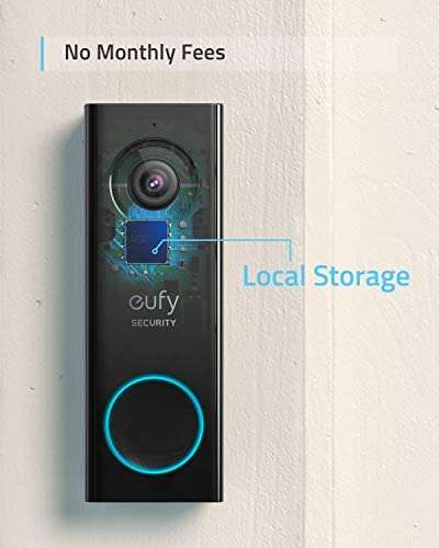 eufy security Wi-Fi Video Doorbell, 2K Resolution £89.99 @ Sold by AnkerDirect UK & Fulfilled by Amazon